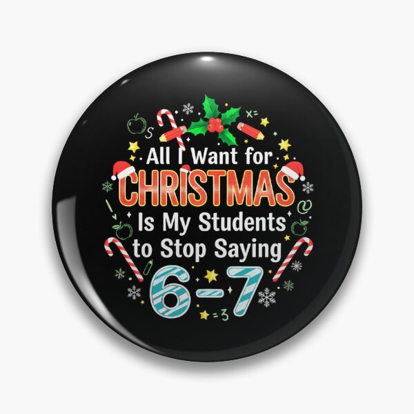 Item preview, All I Want For Christmas Is My Students To Stop Saying 67 Funny Teacher Christmas Shirt designed and sold by Teetreasure2.