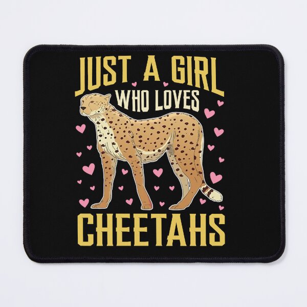 Item preview, Just a Girl Who Loves Cheetahs Shirt designed and sold by TinaMDedrick.