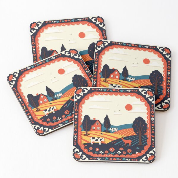 Item preview, Idyllic farm designed and sold by Design4uStudio.