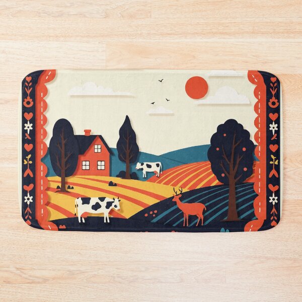 Item preview, Idyllic farm designed and sold by Design4uStudio.
