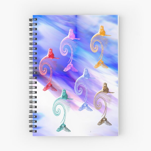 Item preview, Colorful fish skeletons – Happy play in the sea / Swiss Artwork Photography designed and sold by Raphael Wolf.