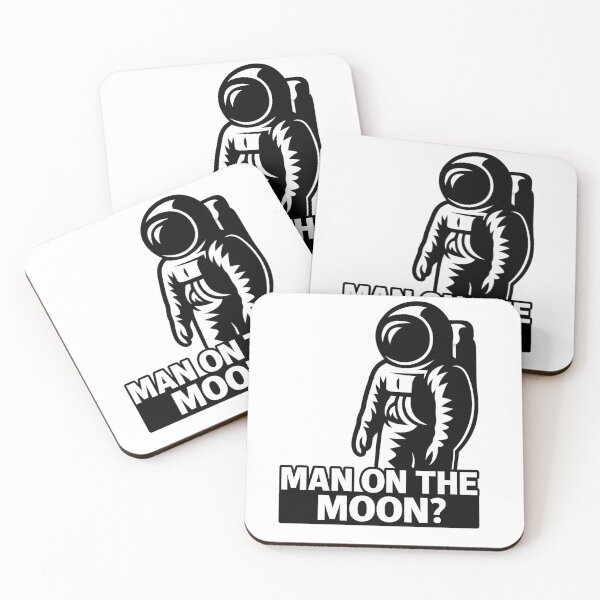 Item preview, No Man on the Moon – Retro Minimalist Design designed and sold by allisAlie.