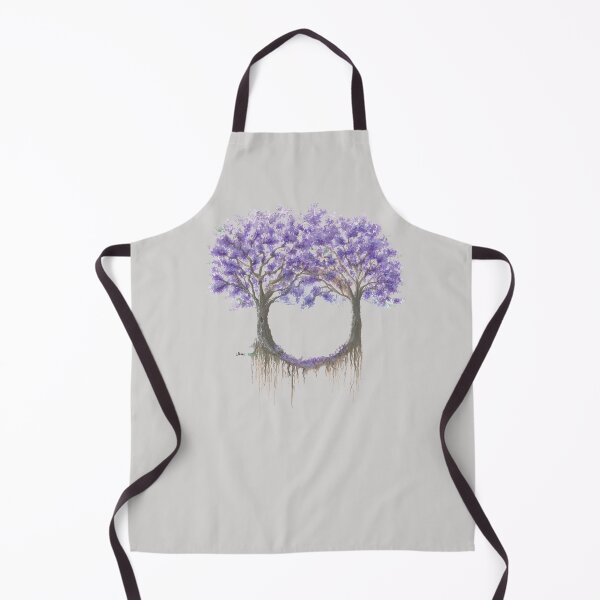 Item preview, Jacaranda Season, Purple Tree Watercolour, Fantasy Tree Art designed and sold by Sam Morton - Heart Art.