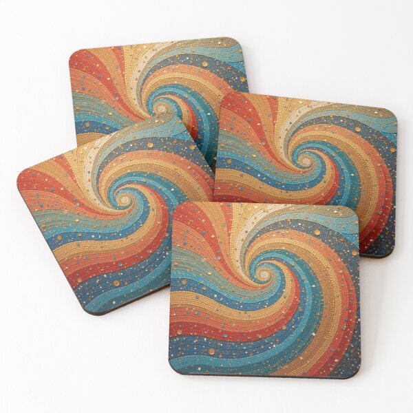 Item preview, Aboriginal Inspired Dot Art - A Whirlwind of Paths designed and sold by GrinGalore.