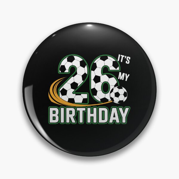 Item preview, 26 Birthday Soccer  designed and sold by jkrphoto.