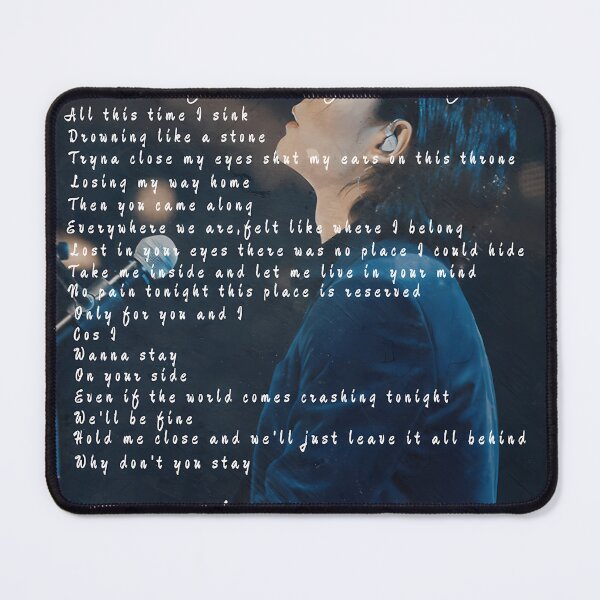 Item preview, Jeff Satur Why Don'T You Stay English Lyric designed and sold by ReflexSix.