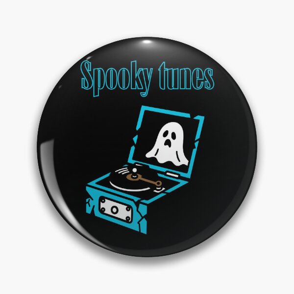 Item preview, Spooky tunes in blue Aesthetic Alternative Tshirt designed and sold by OldSkullDesigns.