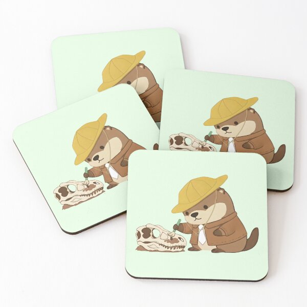 Item preview, Cute Otter Archaeologist designed and sold by SidTastic .