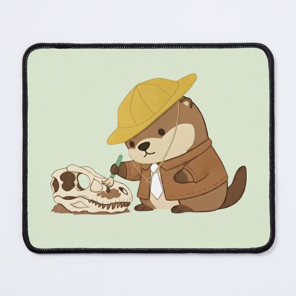 Item preview, Cute Otter Archaeologist designed and sold by SidTastic .