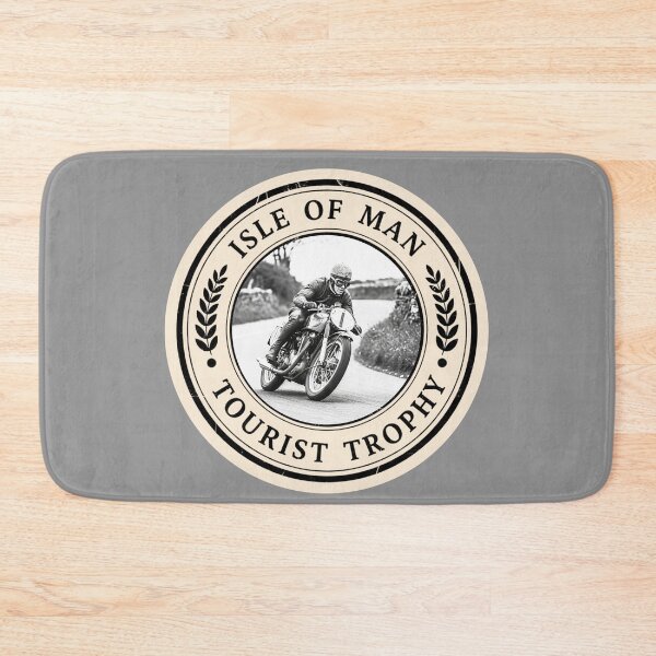 Item preview, Isle of Man Tourist Trophy - Vintage Emblem designed and sold by KiwiRider.