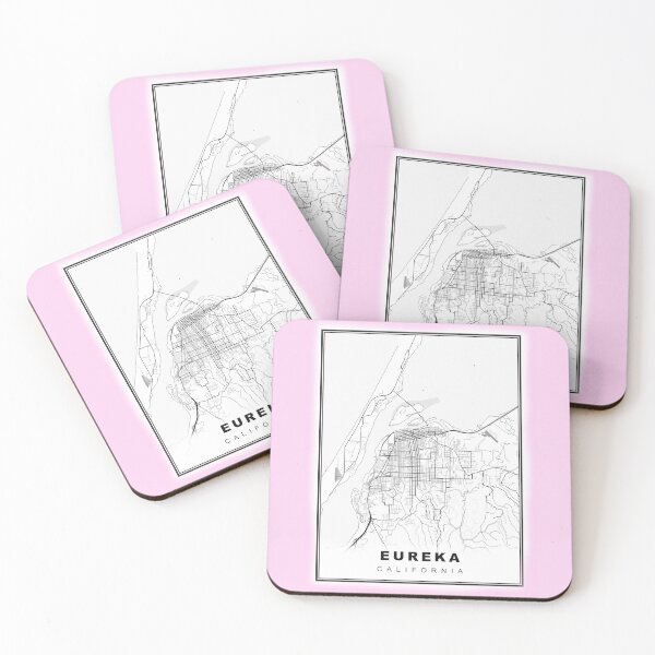 Item preview, Minimalist Eureka Map designed and sold by Tamas Das.