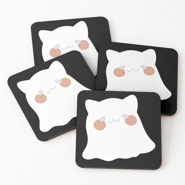 Item preview, Cute Ghost Cat white white cat designed and sold by ImhStephanie421.