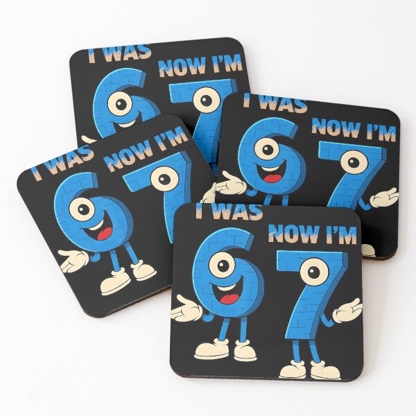 Item preview, I was 6 Now I'm 7th Birthday Funny 67 Italian Brainrot Gifts designed and sold by stershopepie.
