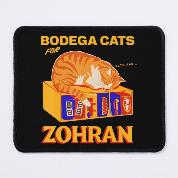 Artikelvorschau, Bodega Cats für Zohran Mamdani Lustiger Demokrat entworfen und verkauft von stershopepie.