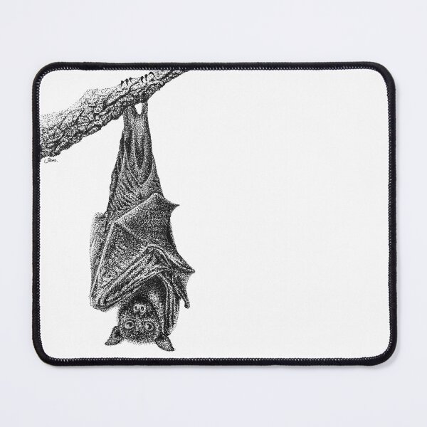 Item preview, Halloween Themed Bat / Flying Fox Artwork / Decor designed and sold by Sam Morton - Heart Art.