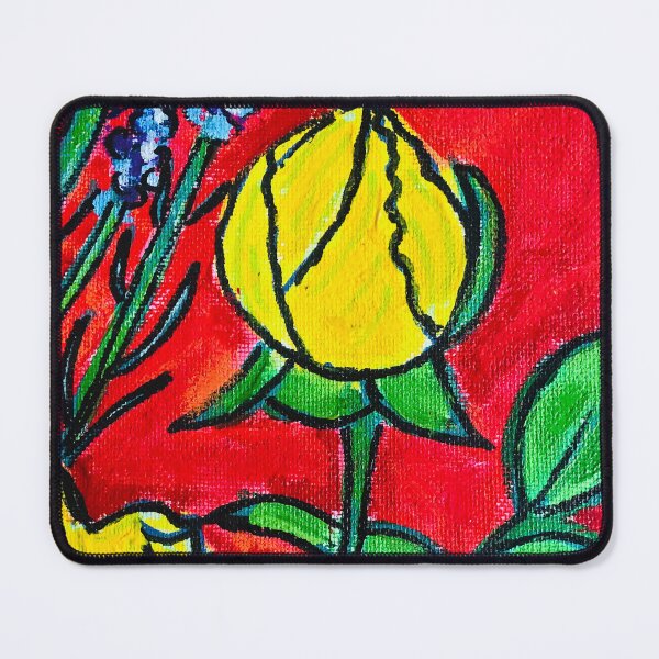 Item preview, Yellow Rose of Texas – Bold Floral Art for USA & UK by NikkiArt24 designed and sold by Nikkiart24.redbubble.com.