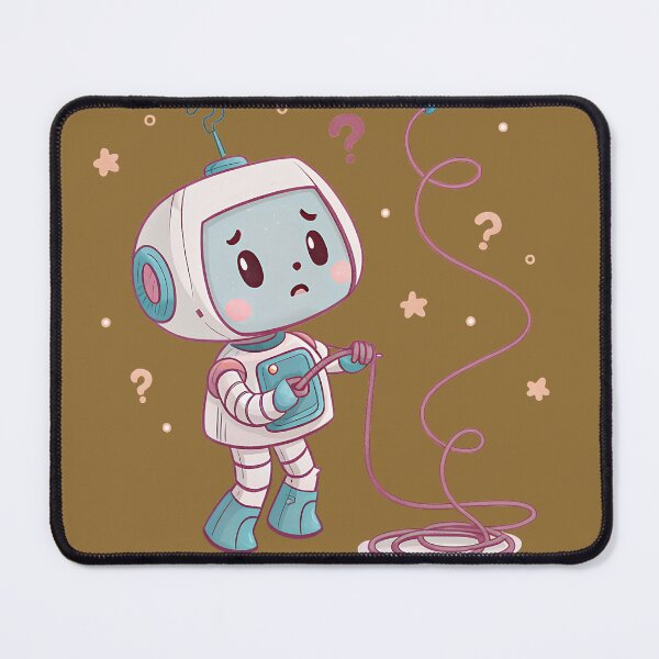 Item preview, Robot confused by life designed and sold by Neural-canvas.