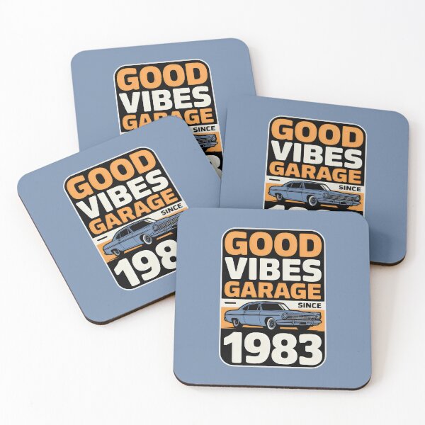 Item preview, Retro Garage Vibes with Vintage Car Illustration designed and sold by SplashTastic.