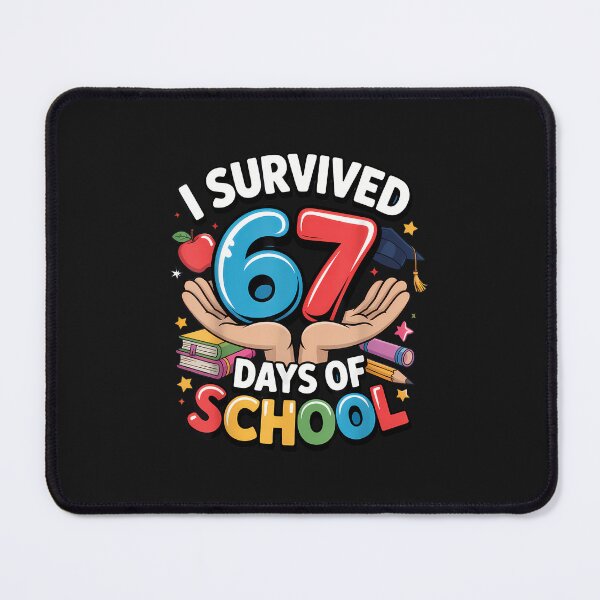 Item preview, I Survived 67 Days Of School Student Fun Vibe End Of Year designed and sold by grumpzara.