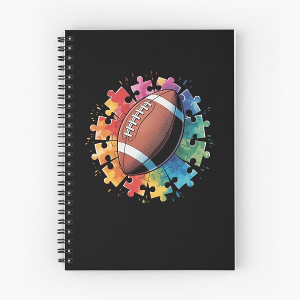 Item preview, Autism Awareness Football Colorful Autistic designed and sold by NewIdeasSArt.