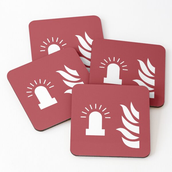 Item preview, Fire Alarm Flashing Light Safety Sign designed and sold by sifis.