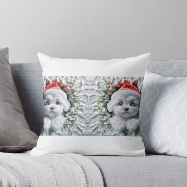 Item preview, Cute dog snow Christmas mug gift for friends designed and sold by Bolonka-Shop.