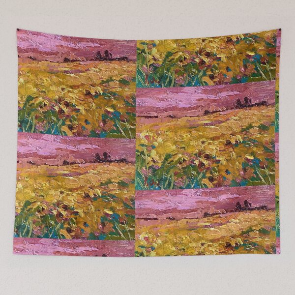 Item preview, Golden Field at Sunset designed and sold by ukrainianvin.