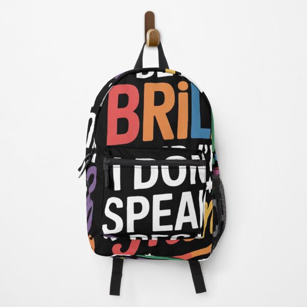 Item preview, I Dont Speak Much Brilliant Autism Autistic designed and sold by Veroniadic.