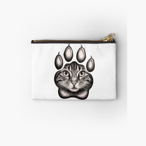 Item preview, Mystic Cat Gaze Dekoration – Artistic Cat Paw for True Cat Lovers designed and sold by SVALANART.