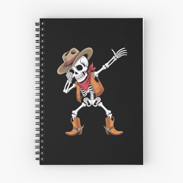 Item preview, Dabbing Skeleton Cowboy Halloween designed and sold by TorjeARTStore.