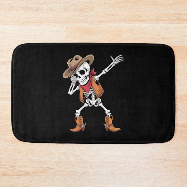 Item preview, Dabbing Skeleton Cowboy Halloween designed and sold by TorjeARTStore.