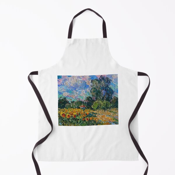 Item preview, Sunflowers Beneath the Summer Sky designed and sold by ukrainianvin.