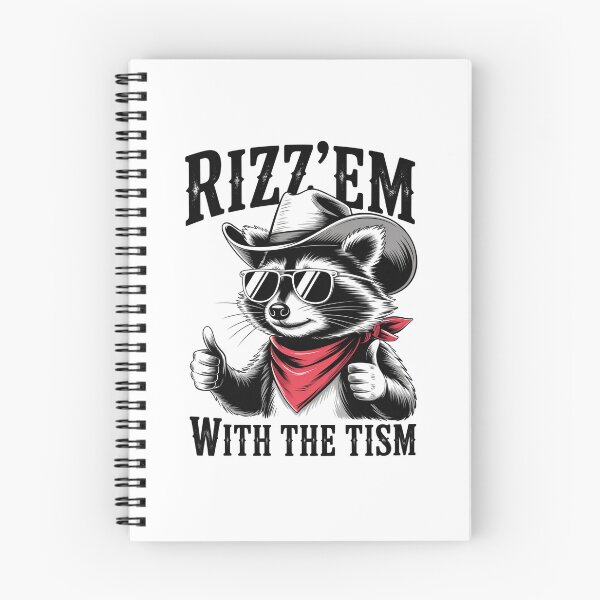Item preview, Autism Rizz Em With The Tism Autistic Raccoon designed and sold by NewIdeasSArt.