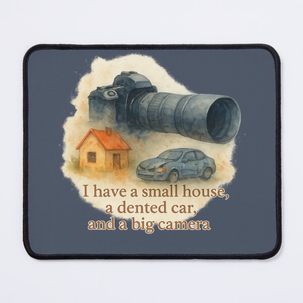 Item preview, Small House, Big Camera designed and sold by Taya Johnston.