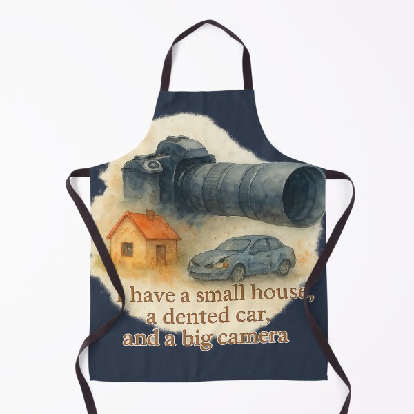 Item preview, Small House, Big Camera designed and sold by Taya Johnston.