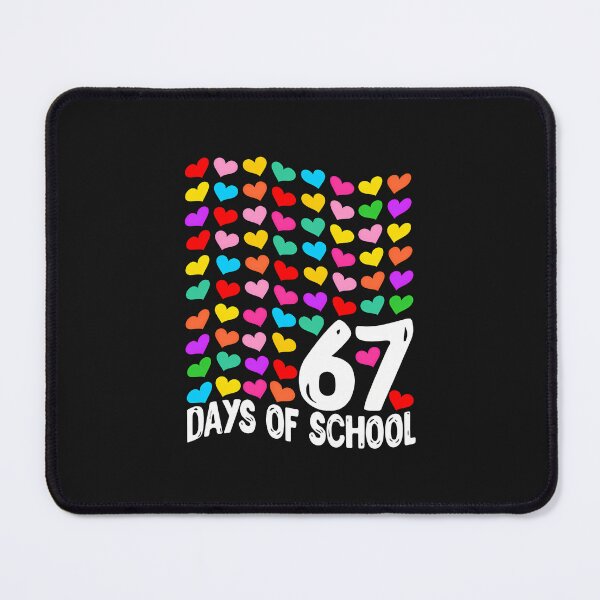 Item preview, 67 Days Of School Rainbow Hearts Kids Boys And Girls designed and sold by cawtoon.