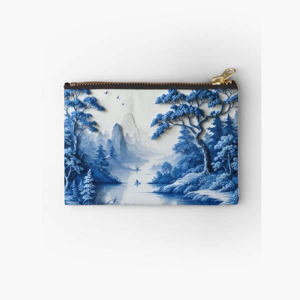Item preview, Willow Pattern 3D-effect Landscape 2 Japanese Inspired  designed and sold by NickWhittleArt.