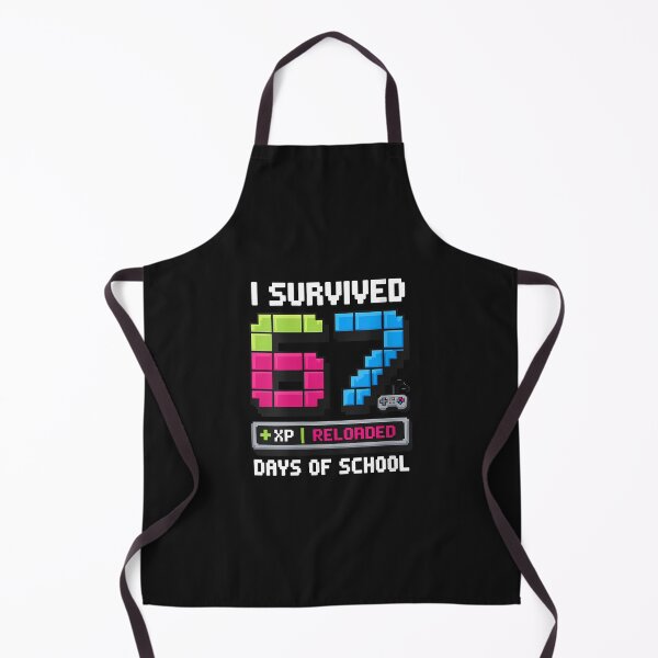 Item preview, Womens I Survived 67 Days Of School Funny Teachers Students Retro designed and sold by cawtoon.