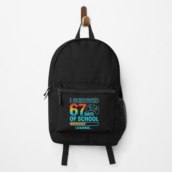 Item preview, I Survived 67 Days Of School Funny Teachers Students Retro designed and sold by cawtoon.