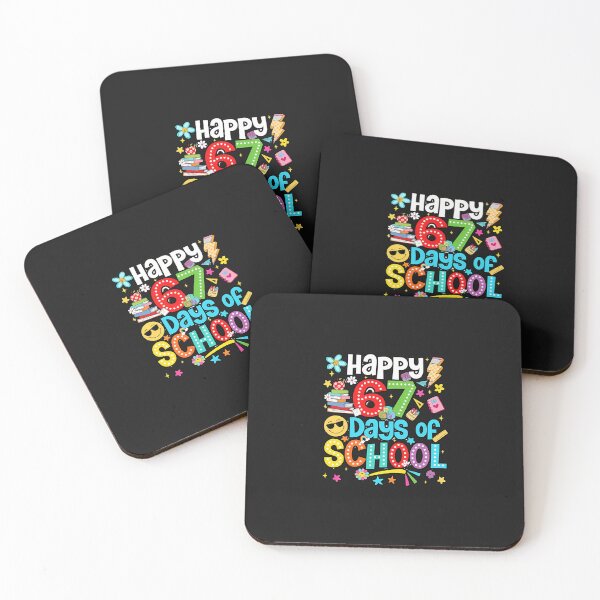 Item preview, Happy 67 Days Of School Six Seven Meme Boy And Girl Teacher designed and sold by cawtoon.
