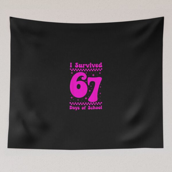 Item preview, I Survived 67 Days Of School Funny Six Seven Teacher Student designed and sold by cawtoon.