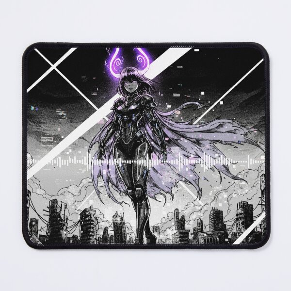 Item preview, Futuristic Anime Girl designed and sold by JadesaShop.
