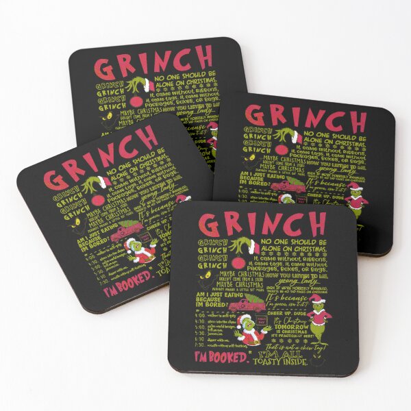 Item preview, Grinch Christmas Quotes – Funny Holiday Typography Design designed and sold by Olivia Matteo.