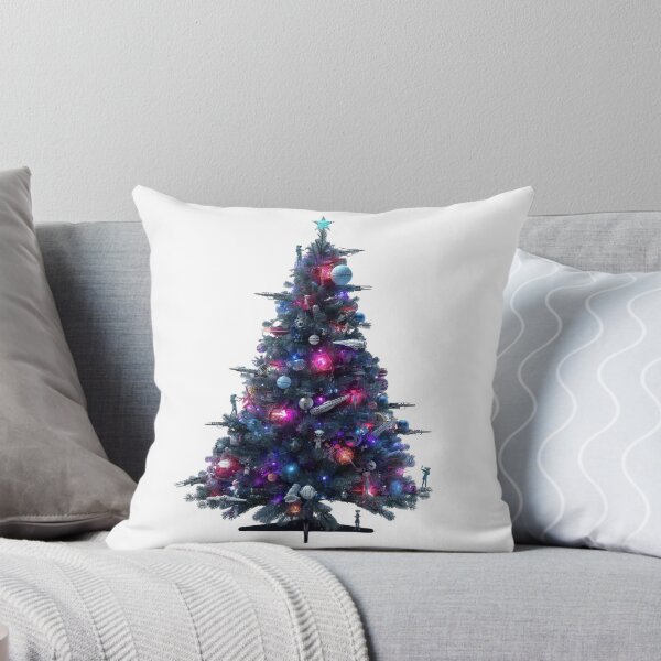Item preview, Galactic Christmas tree with neon lights and space universe designed and sold by StormArte.