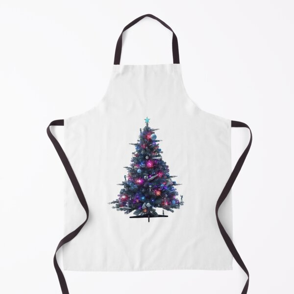 Item preview, Galactic Christmas tree with neon lights and space universe designed and sold by StormArte.