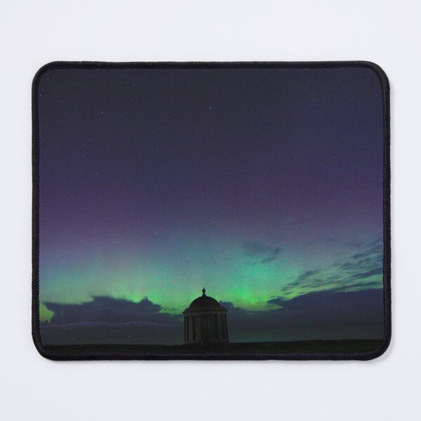 Item preview, Mussenden Temple with Northern Lights designed and sold by Jan Vinclair.