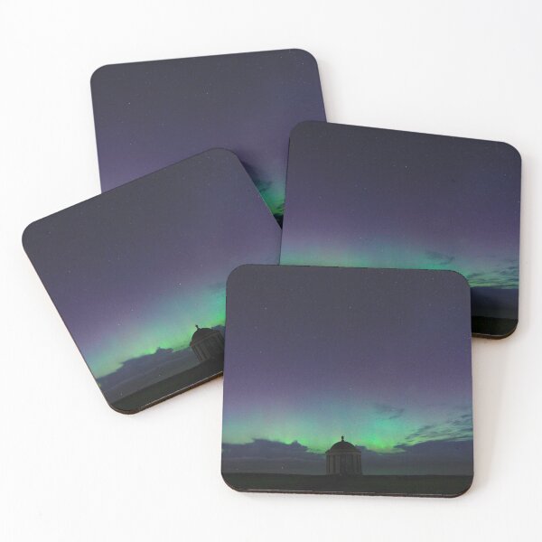 Item preview, Mussenden Temple with Northern Lights designed and sold by Jan Vinclair.