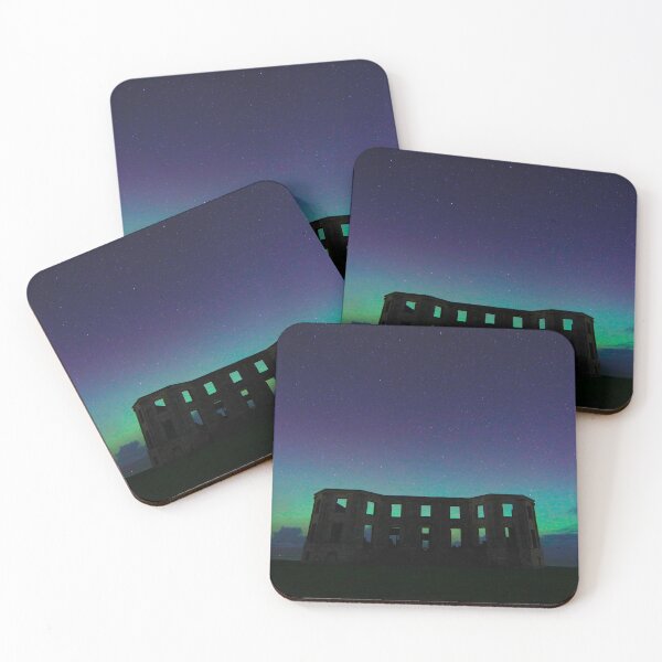 Item preview, Downhill Demesne with Northern Lights designed and sold by Jan Vinclair.