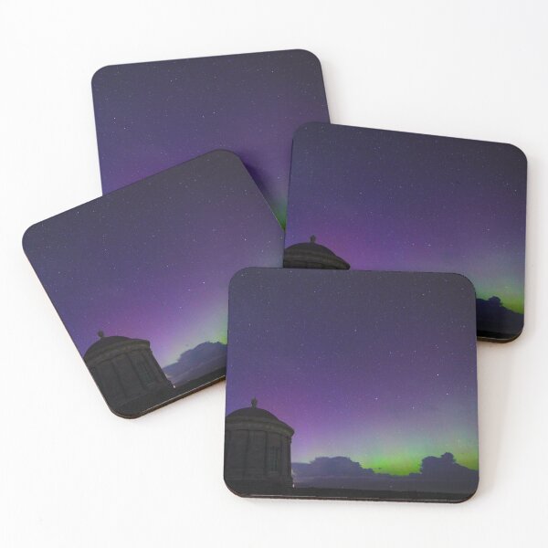 Item preview, Northern Lights over Mussenden Temple designed and sold by Jan Vinclair.
