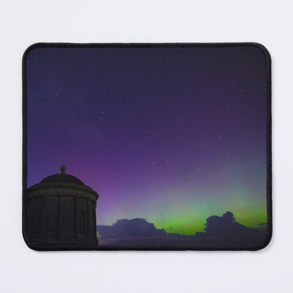 Item preview, Northern Lights over Mussenden Temple designed and sold by Jan Vinclair.